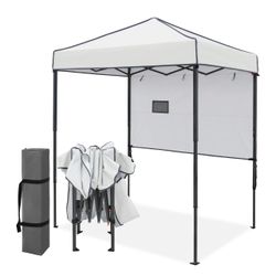 6x4 Pop Up Canopy w/ Sun Wall - Like New