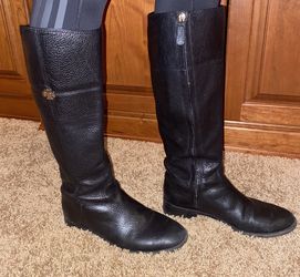 Tory Burch boots brook 25mm knee leather size 8.5