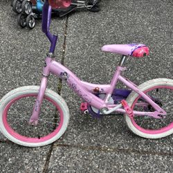 Girls Princess Bike - 12 Inch Wheels