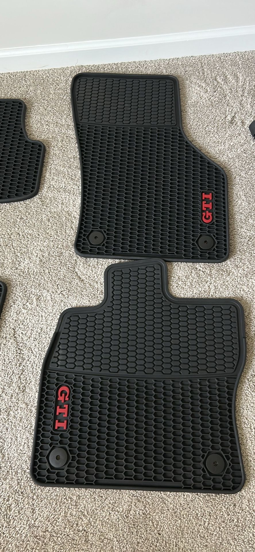 2015-2024 VW GTI Rubber Floor Mats