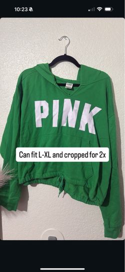 VS pink hoodie