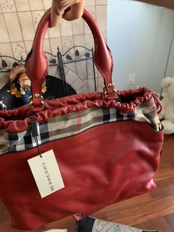 New Authentic Burberry bag from Bloomingdale. Org .$1295 .with dust bags.