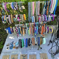 Handmade Bracelets, Keychains, Lanyards 