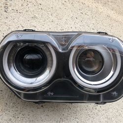 2015 2016 2017 2018 2019 2020 2021 2022 2023 DODGE CHALLENGER HEADLIGHT DRIVER SIDE “L” HALOGEN ORIGINAL OEM