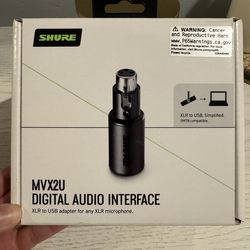Shure MCX2U Digital Audio Interface
