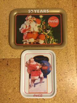 Coca Cola trays