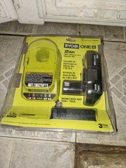 Ryobi Cargador Y Bateria 