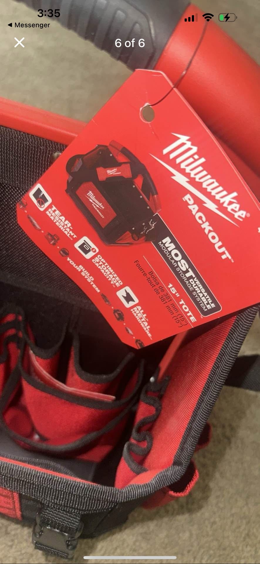 Milwaukee Packout Bag