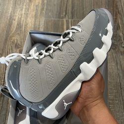 Jordan Retro 9 Cool Grey 
