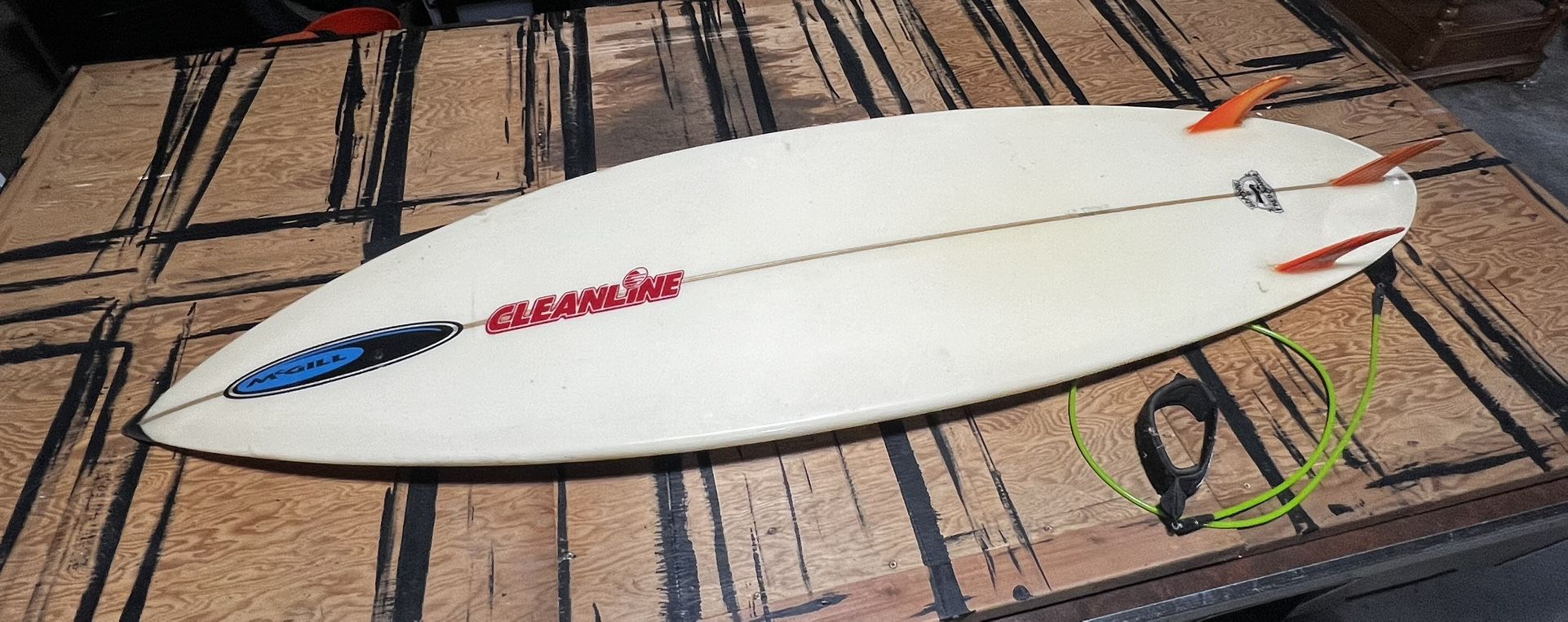 McGill Cleanline 6’7” surfboard