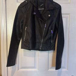 Faux Leather Jacket