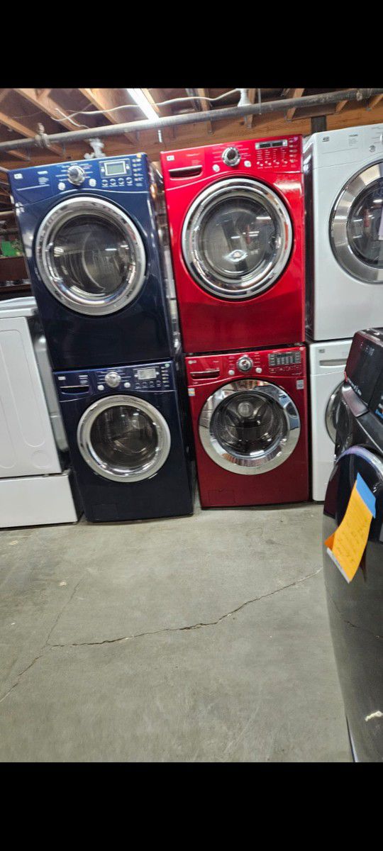 Slightly Used Like New Appliances Washers Dryers Stackables Refrigerators Stoves(Warranty Included 