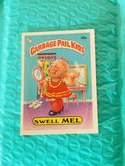 ~1sT SERIES (#20a)~ 1985 TOPPS GARBAGE PAIL KIDS~ SWELL MEL~ **EV GLOSSY**