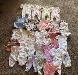 Baby Girl Clothing Bundle – 25+ Pieces
