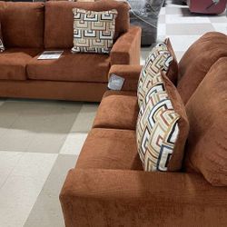 AP🎉 Special Living Room Set _ Sofa& Loveseat// Financing & Delivery Available 