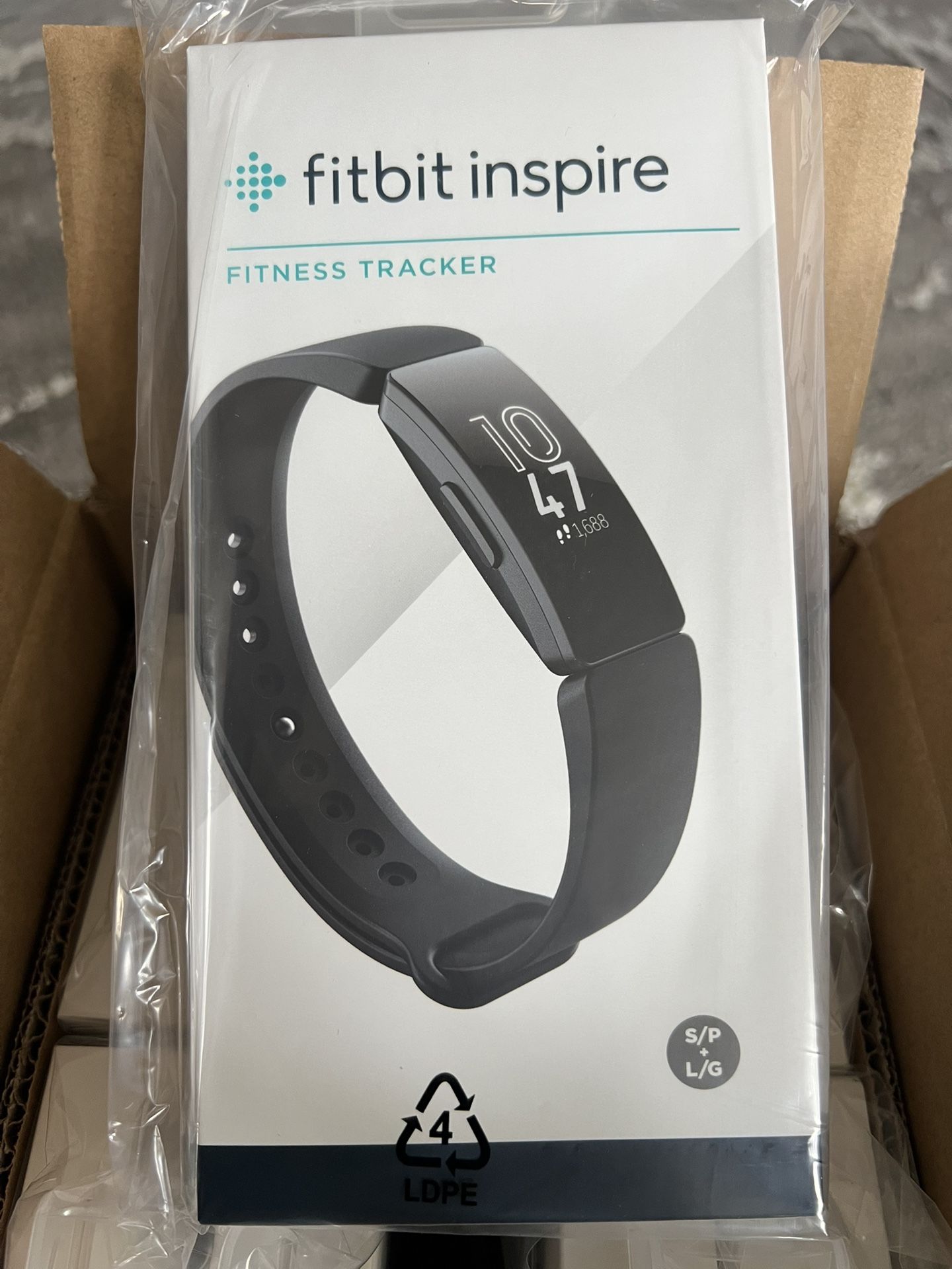 Fitbit Inspire Activity Fitness Tracker - Black (Brand New, Sealed)