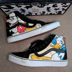Disney Mickey & Friends Vans Sk8 Hi men's 10