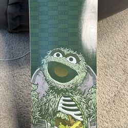 Kith Sesame Street X-ray Oscar The Grouch Skate Deck Green Kith