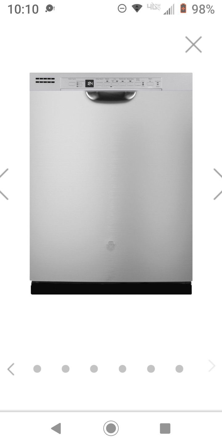 Still in box Brand New Ge Stainless dishwasher.