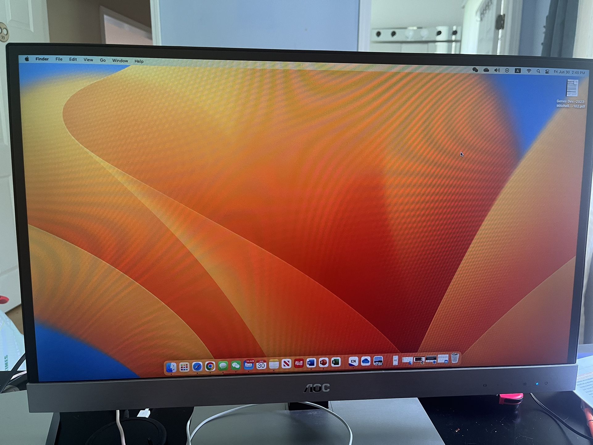 AOC 27’ Monitor