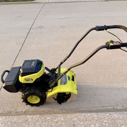 Ryobi 40v 18” Rear Tine Brushless Tiller