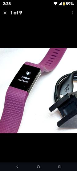Fitbit charge 2 with USB charger working perfect