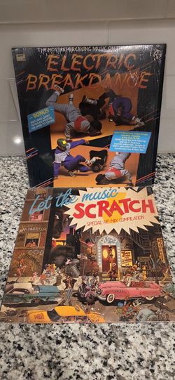 Vintage Breakdance Scratch Compilation Vinyl Records
