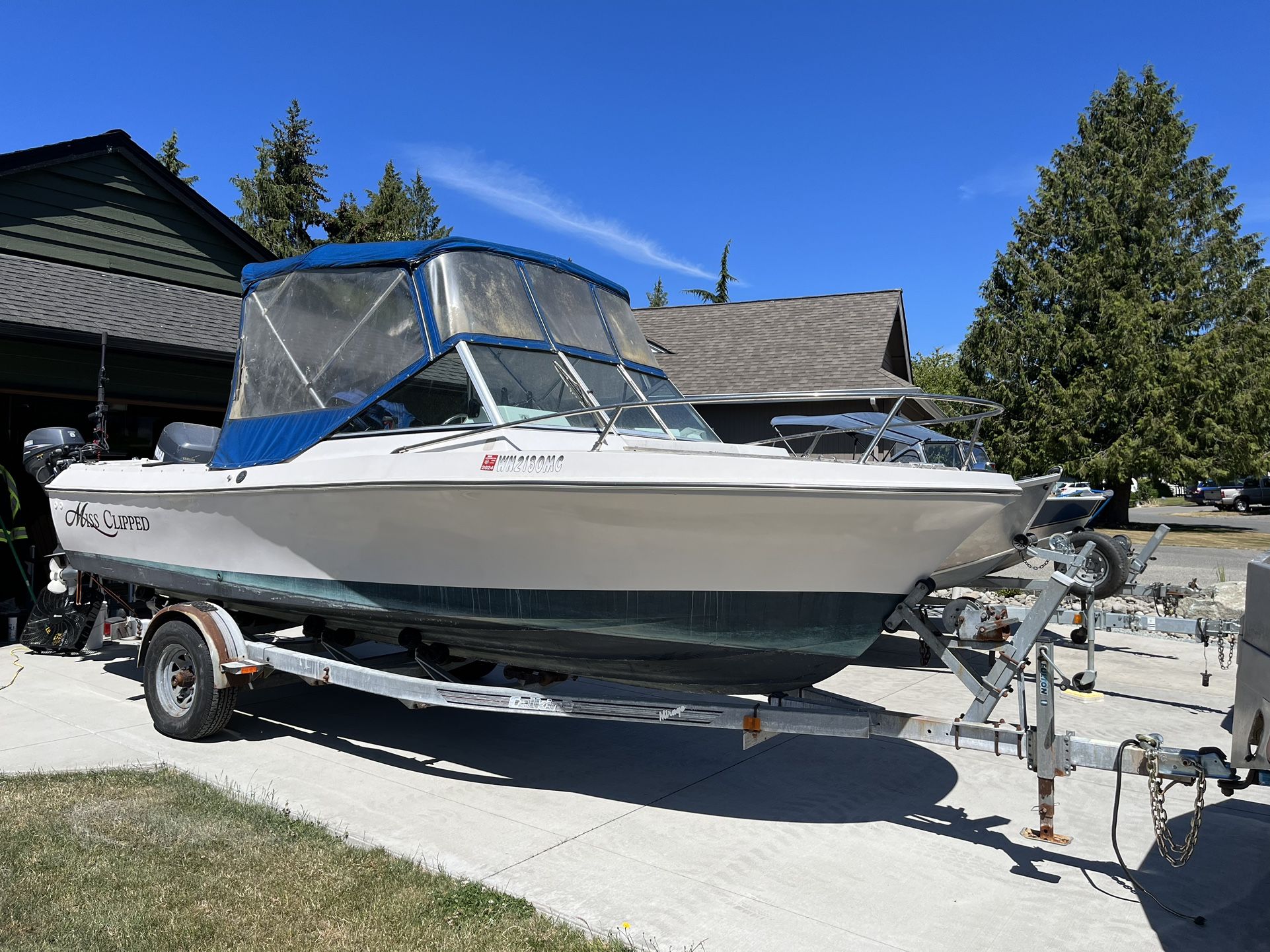 1991 Wellcraft V20 steplift