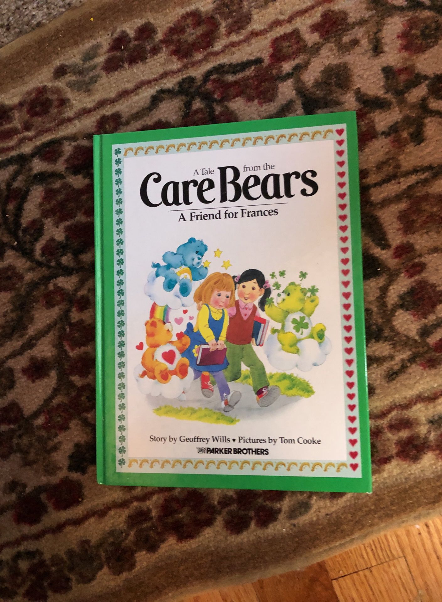 Care Bears Book  By Geoffrey Willis. “A Friend For Frances”
