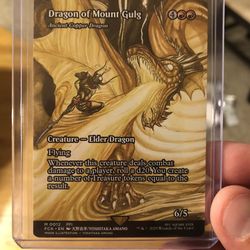 Dragon of Mount Gulg Final Fantasy MTG