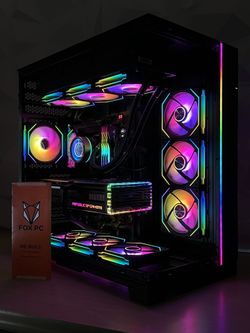 🦊 FOX  03 🦊 TOP HIGH END GAMING PC | DESKTOP | COMPUTER | RIG | AMD RYZEN 9-9950X3D  | NVIDIA RTX 5090 | 64 GB DDR5 RAM | 2 TB SSD | 360MM AIO.