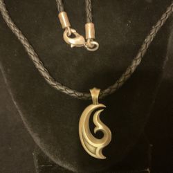 20” Necklace With SilverTone Pendant,by BICO