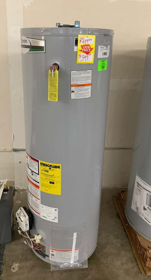 40 gallon AO Smith water heater with warranty NU