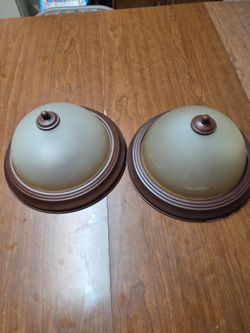 2- flush Ceiling lights