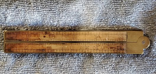 Cool Tools Vintage Stanley Folding Ruler