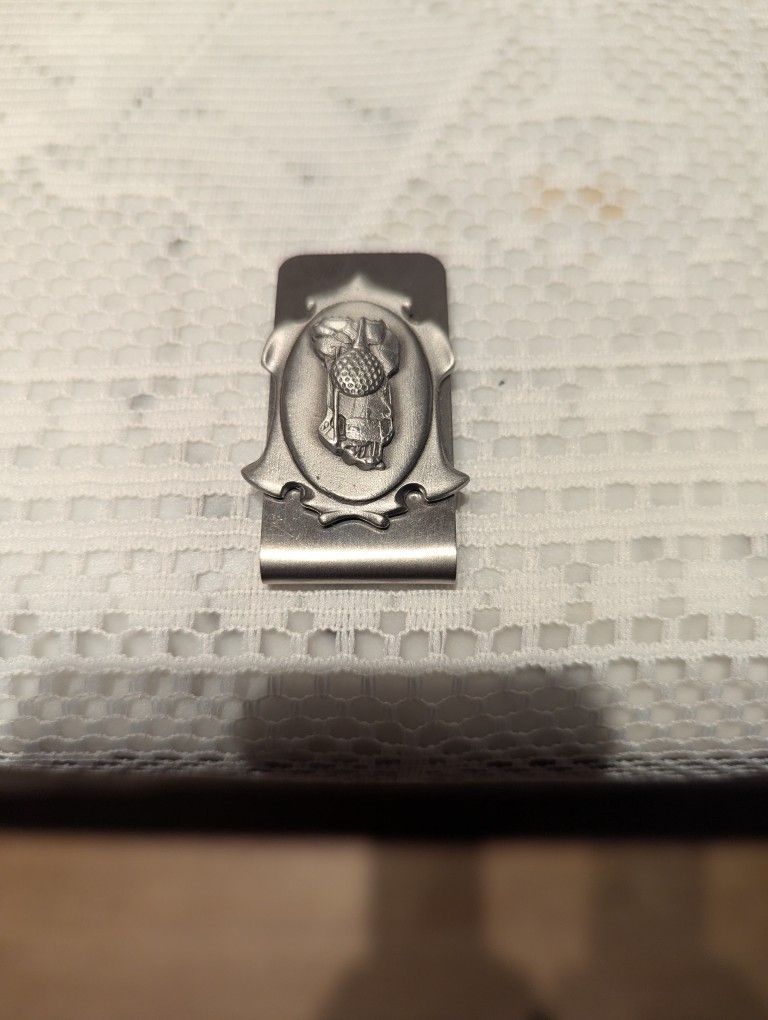 Pewter Money Clip