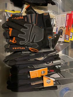Various New mechanic/shop/garden gloves