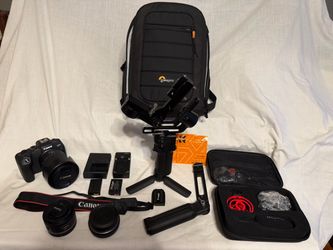 Canon EOS RP Creator / Filmmaking Kit + 2 RF Lenses + DJI RS 3 Mini + Mic