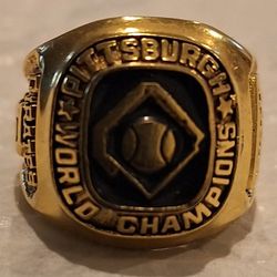 1960 Pittsburg Pirates Giant Eagles Baseball World Champions ring