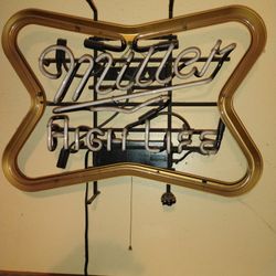 Miller High Life Neon Sign
