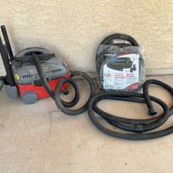 Craftsman Pull Behind Vacuum Cleaner With Tools 