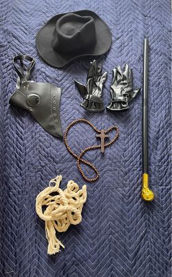 Plague Doctor Halloween Costume Accessory Set