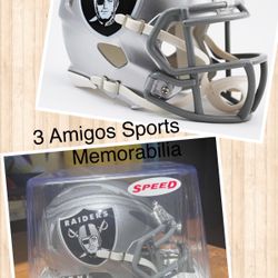 New Las Vegas Raiders Mini Football Helmet