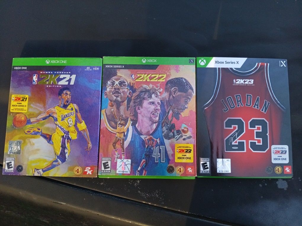 2k 21 , 2k 22, 2k 23 Xbox One