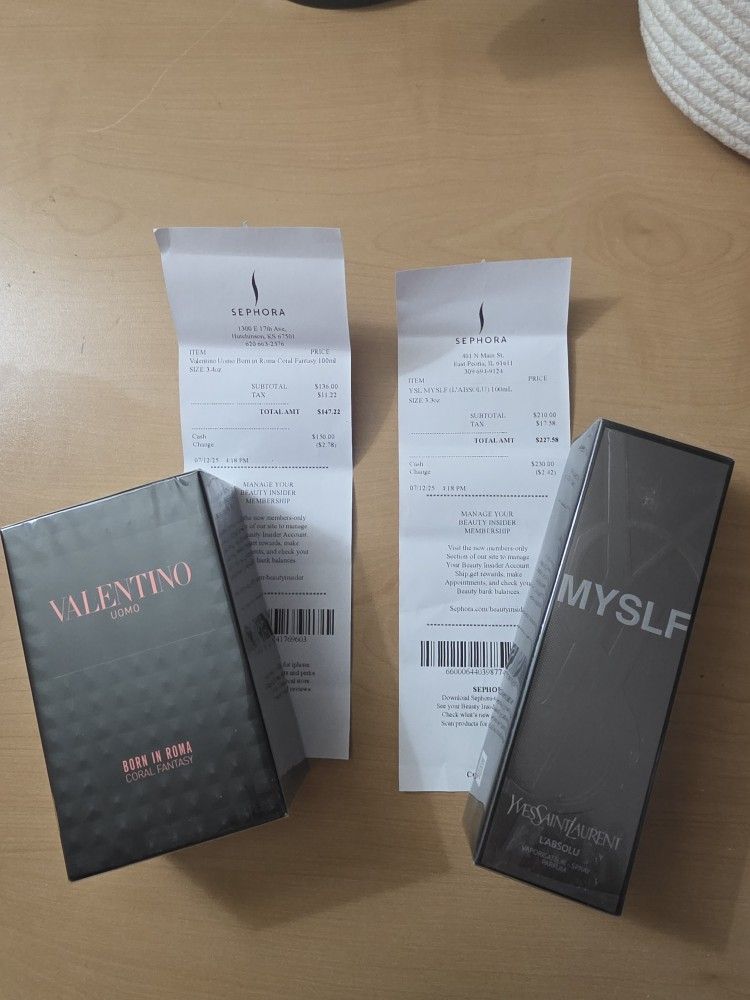 VALENTINO/ YSL Cologne