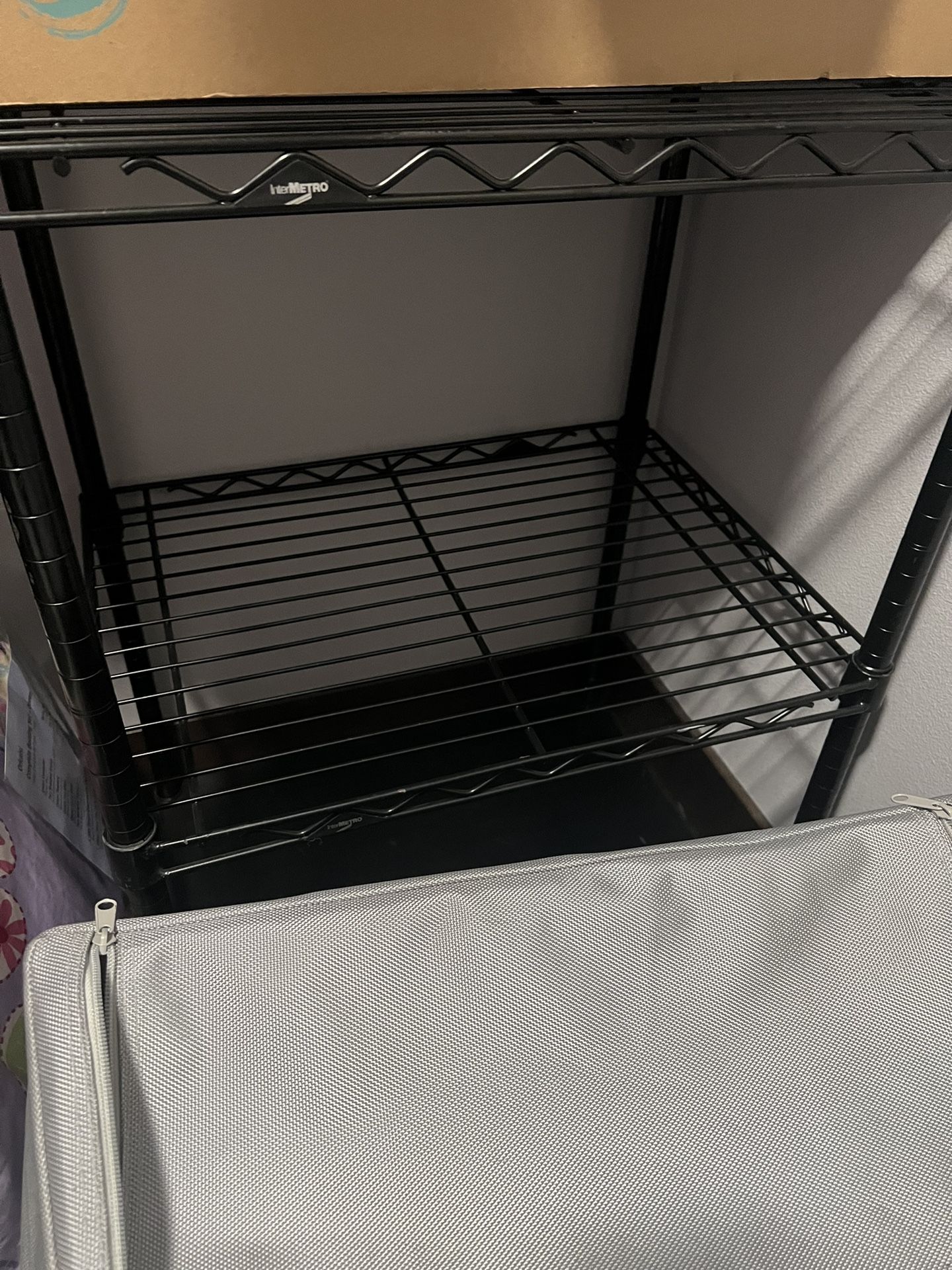 Reisenthel brand storage bins with zipper and  meta Rack