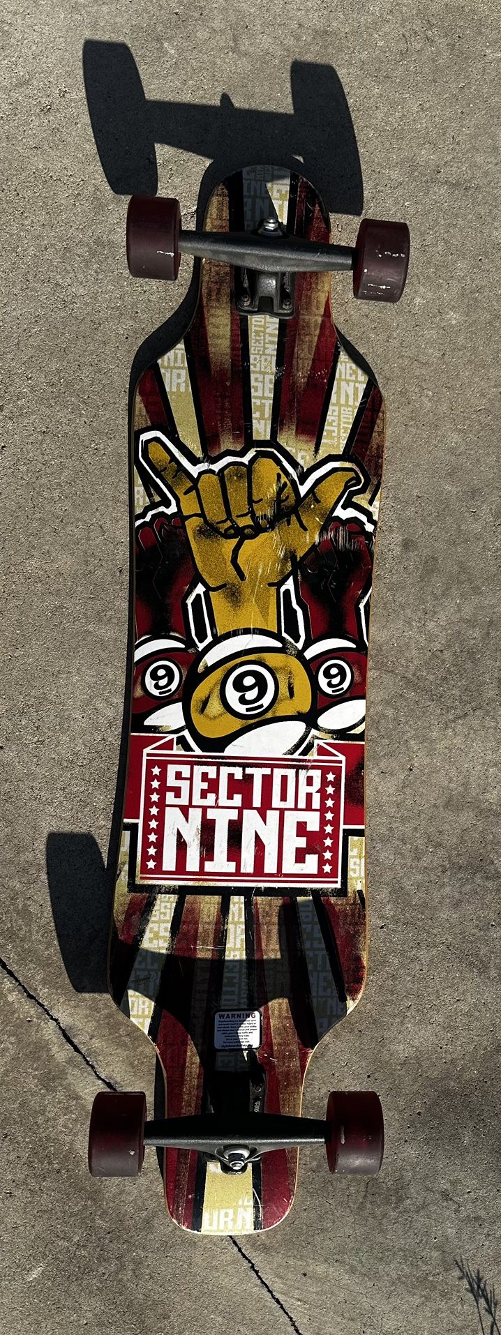 SECTOR 9 LONG BOARD 42”