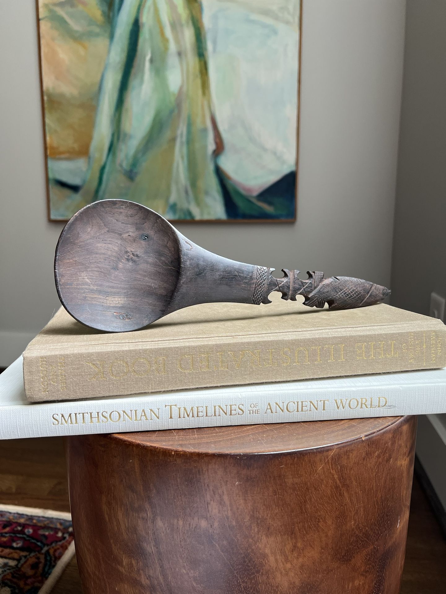 Handcrafted Vintage Wood Spoon ( firm on price )