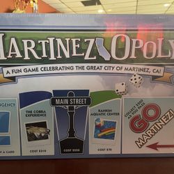 Mew Sealed Martinez Opoly Board Game