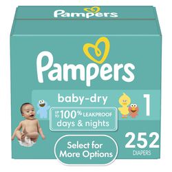 Pampers Size 1 (252 Count) (I Need)